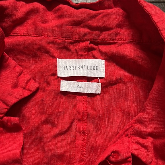 Harris Wilson - France linen dress in red - Picture 2 of 8